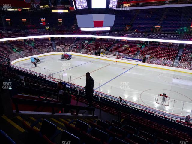 Seating view for Scotiabank Saddledome Section 228