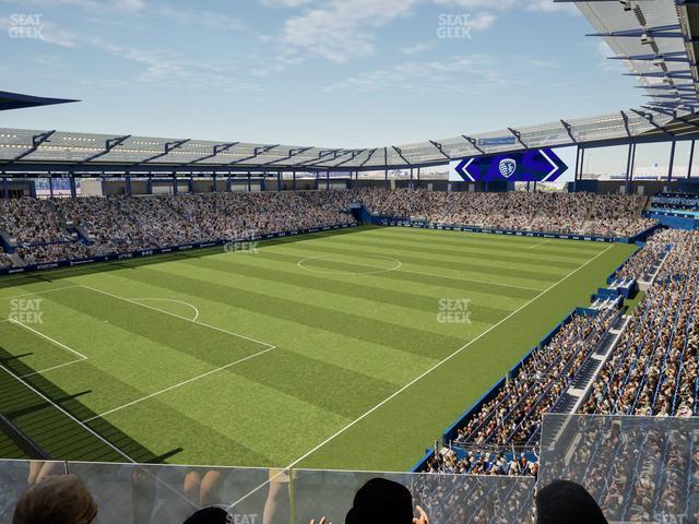 Seating view for Children's Mercy Park Section Argyle Suite