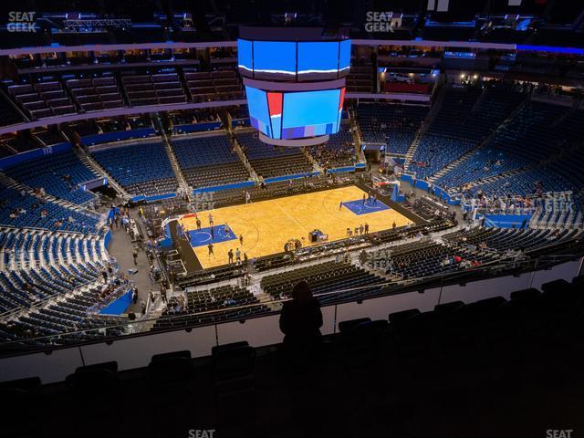 Seating view for Kia Center Section 211