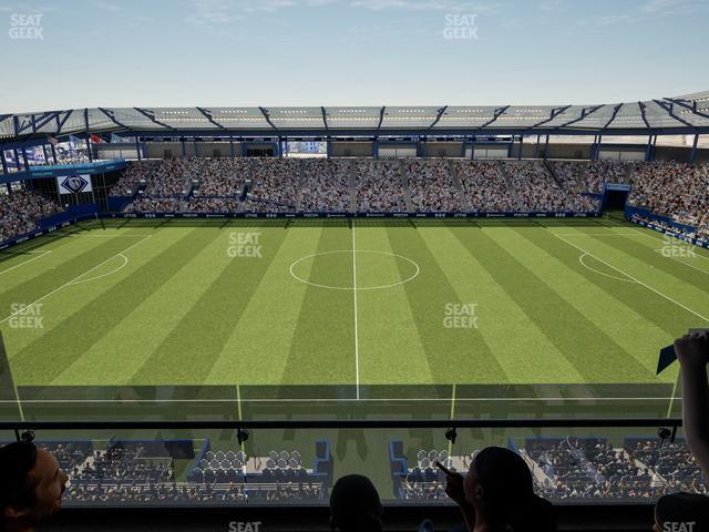 Seating view for Children's Mercy Park Section Suite 513