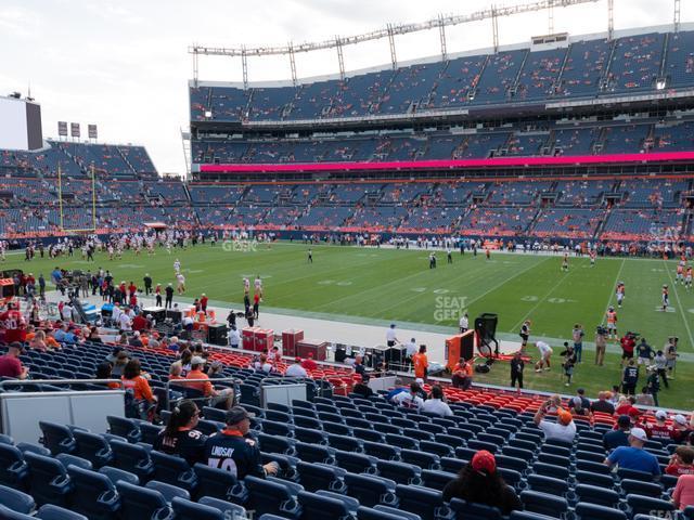 Seating view for Empower Field at Mile High Section 121