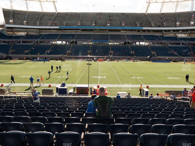 Seating view for Camping World Stadium Section 108