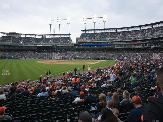 Seating view for Comerica Park Section 142