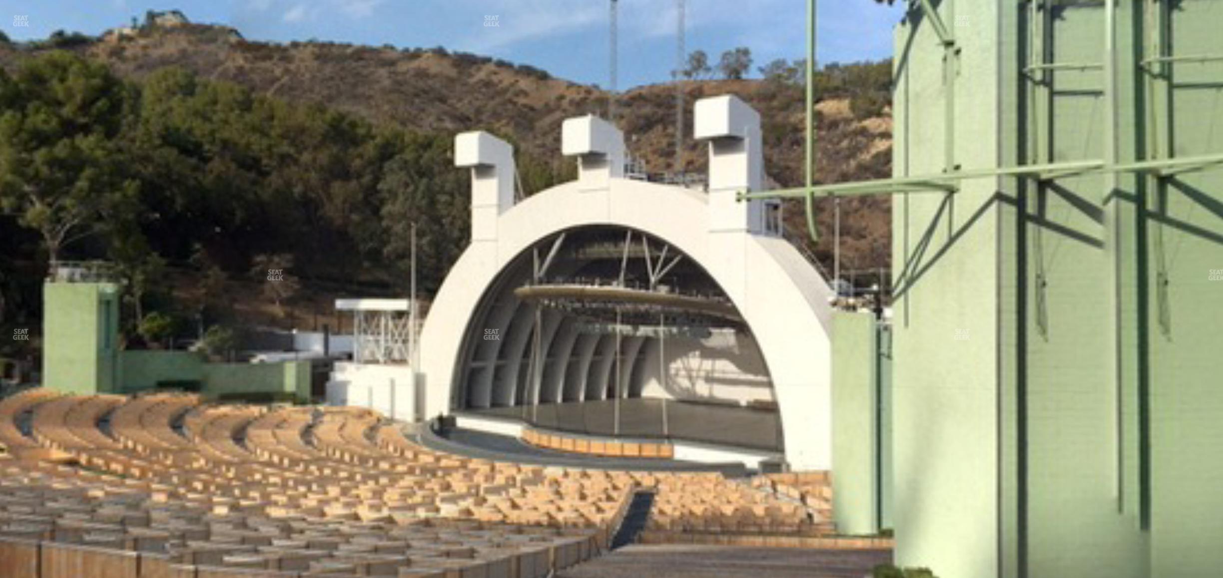 Seating view for Hollywood Bowl Section F 3