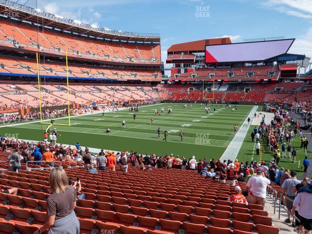 Seating view for Huntington Bank Field Section 149