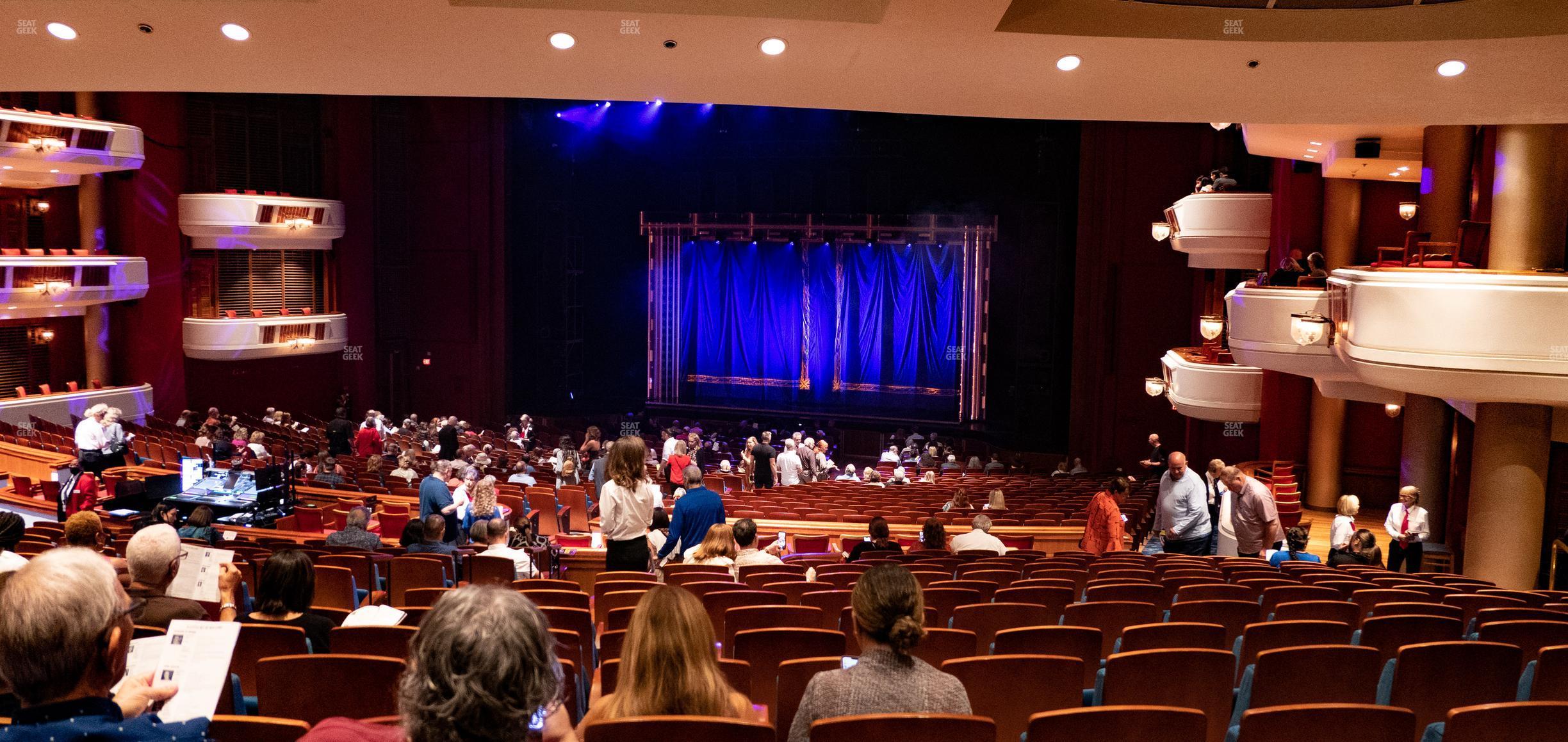 Seating view for Au-Rene Theater at the Broward Center Section Orchestra Right Sro