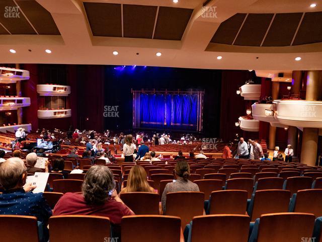 Seating view for Au-Rene Theater at the Broward Center Section Orchestra Right Sro