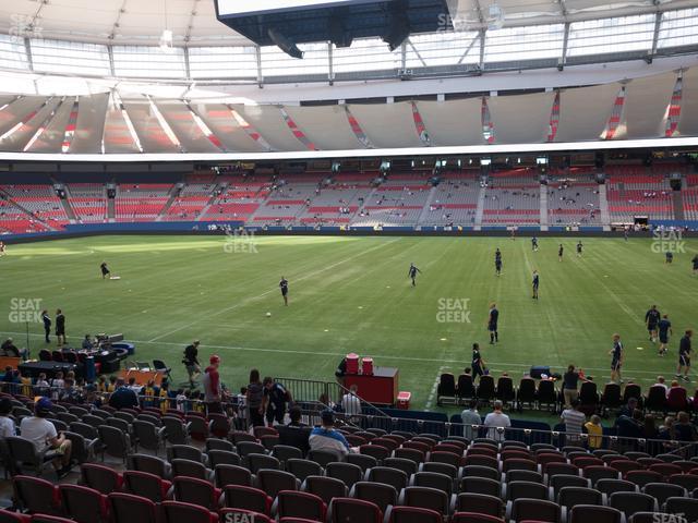 Seating view for BC Place Stadium Section 213