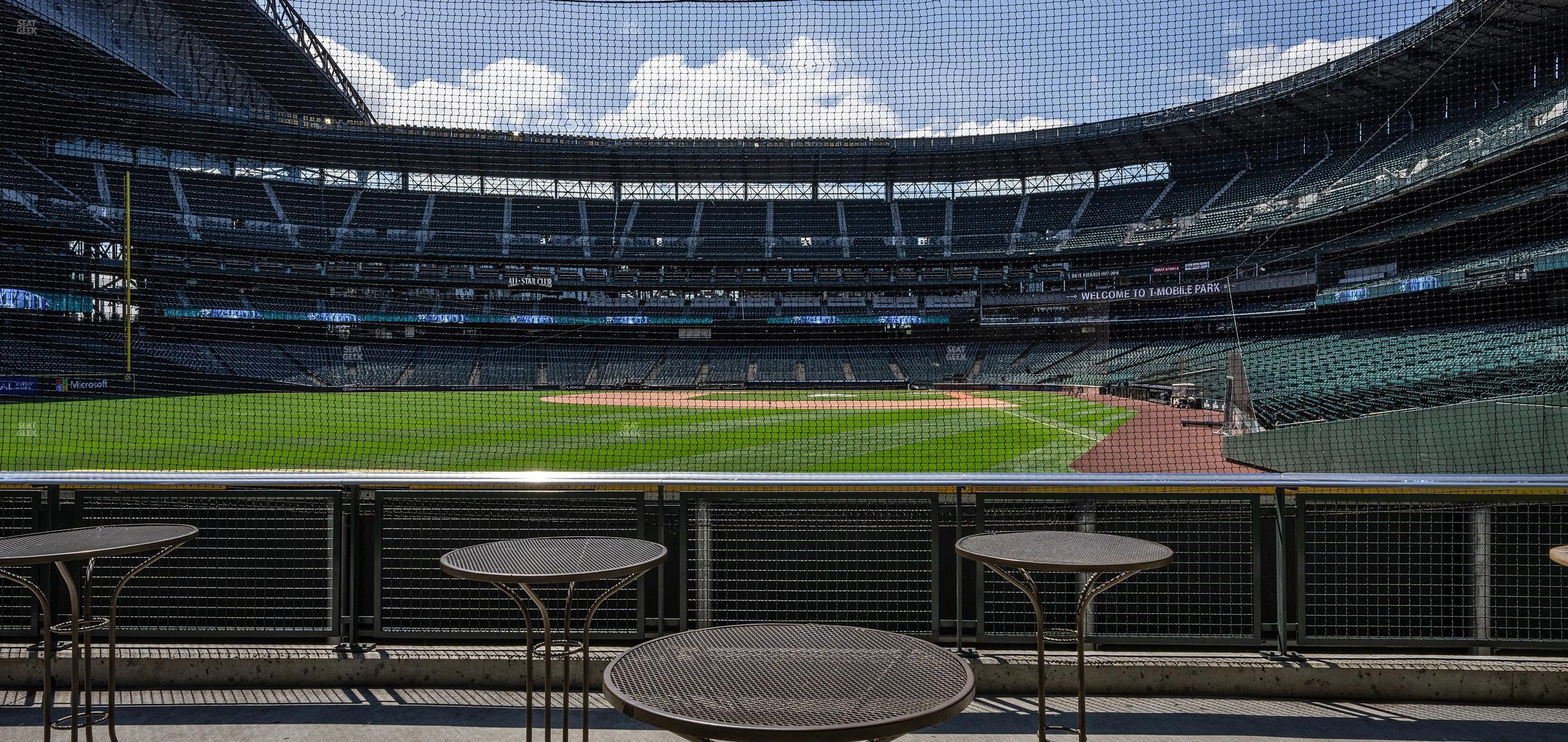 Seating view for T-Mobile Park Section Edgars Cantina