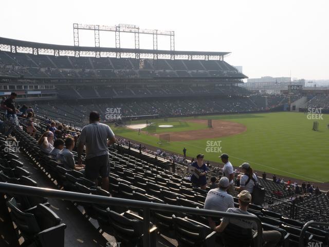 Seating view for Coors Field Section 214