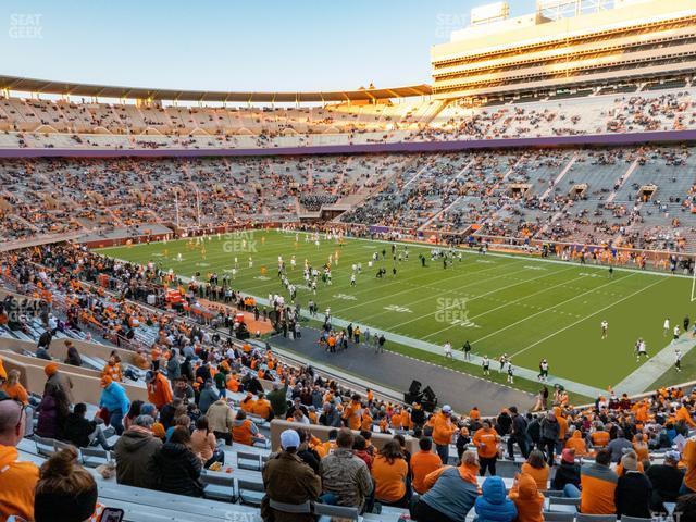 Seating view for Neyland Stadium Section Q