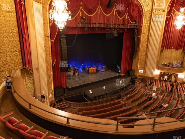 Seating view for Orpheum Theatre - Memphis Section Grand Tier Left