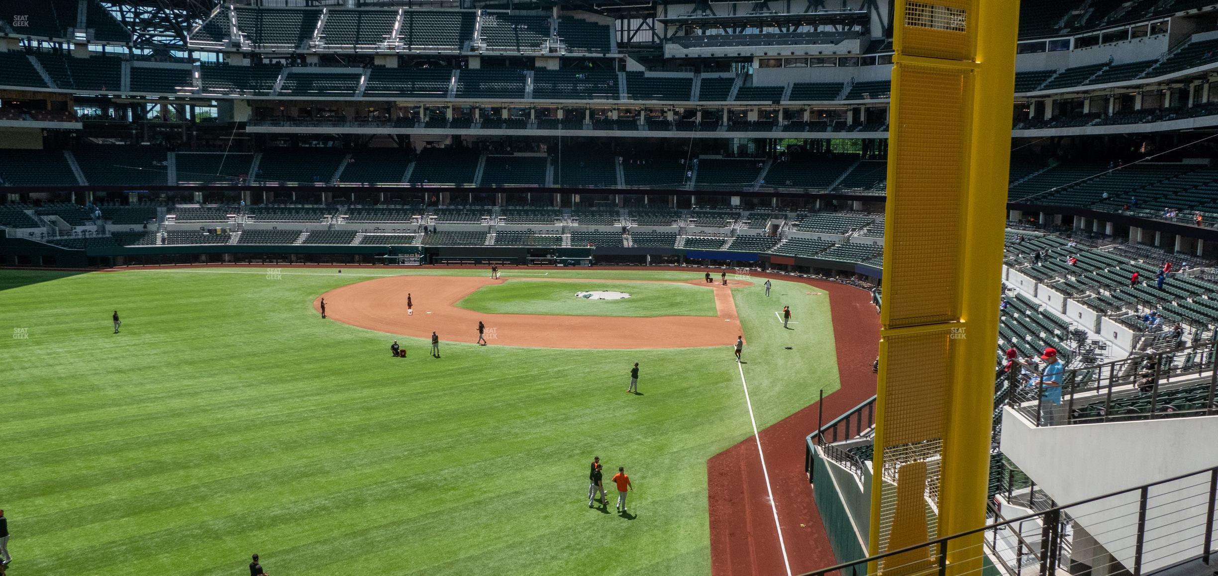 Seating view for Globe Life Field Section 142