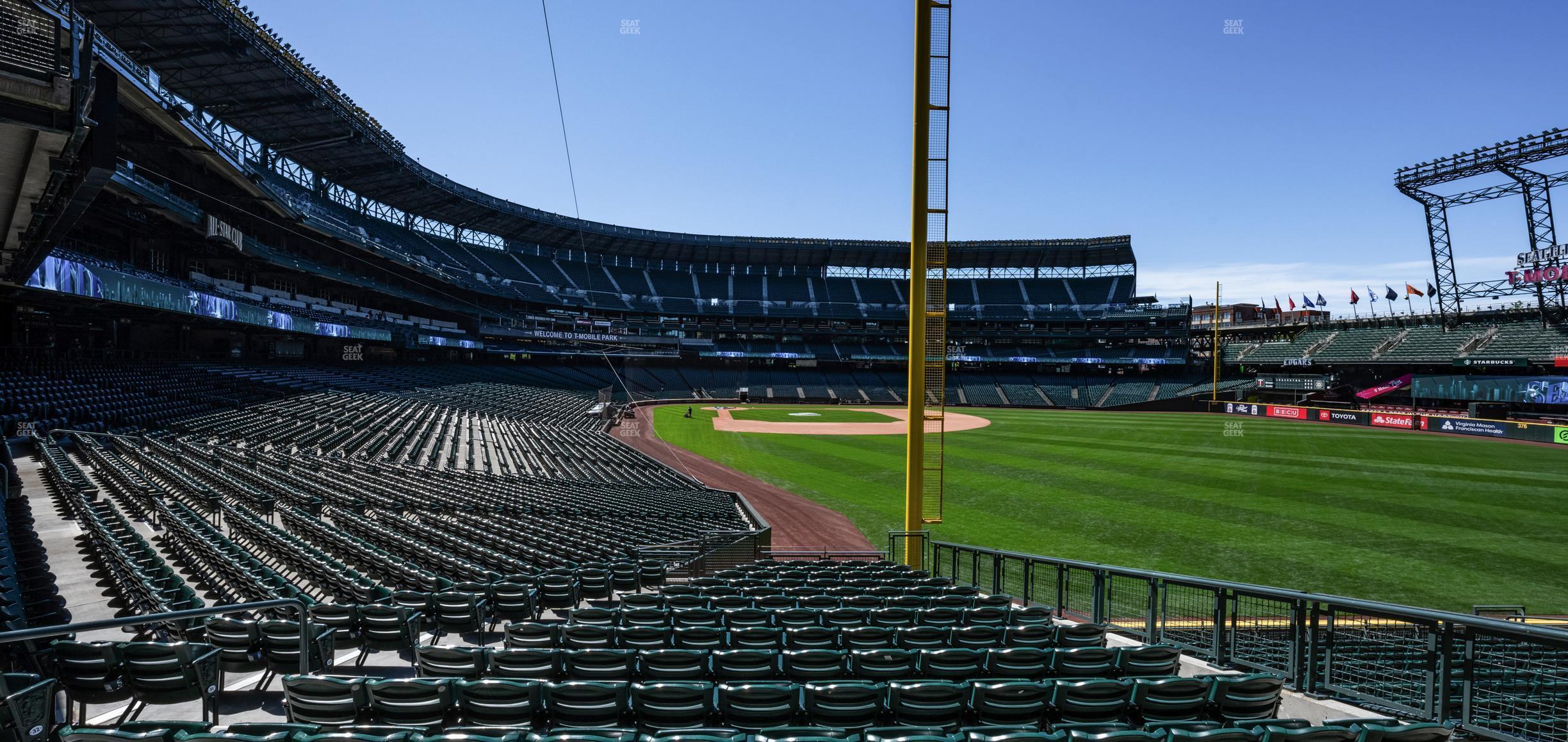 Seating view for T-Mobile Park Section 110