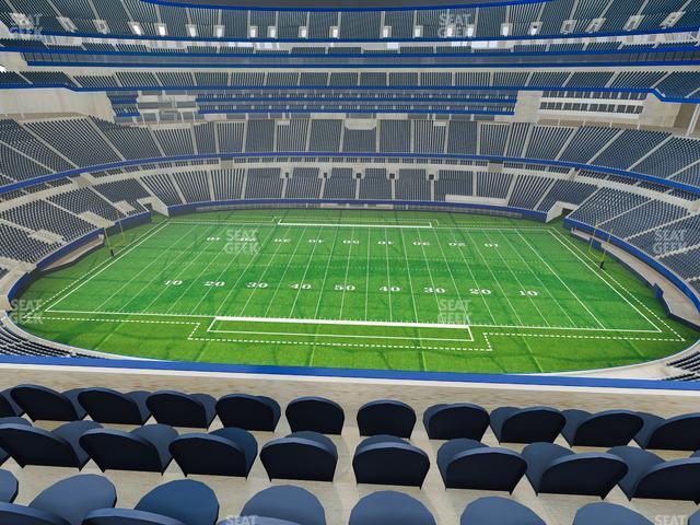 Seating view for SoFi Stadium Section 349