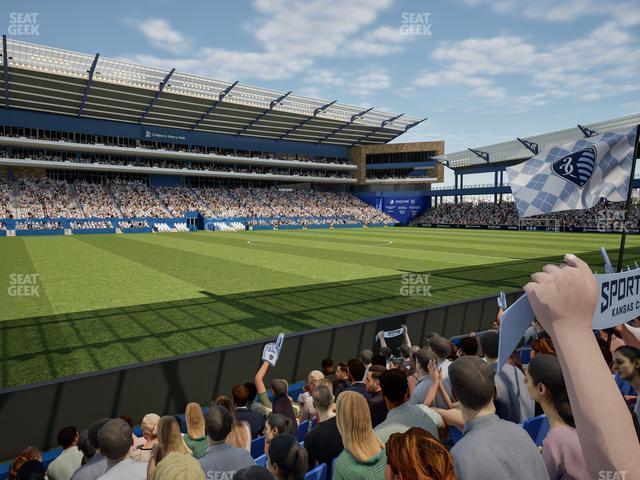 Seating view for Children's Mercy Park Section 127