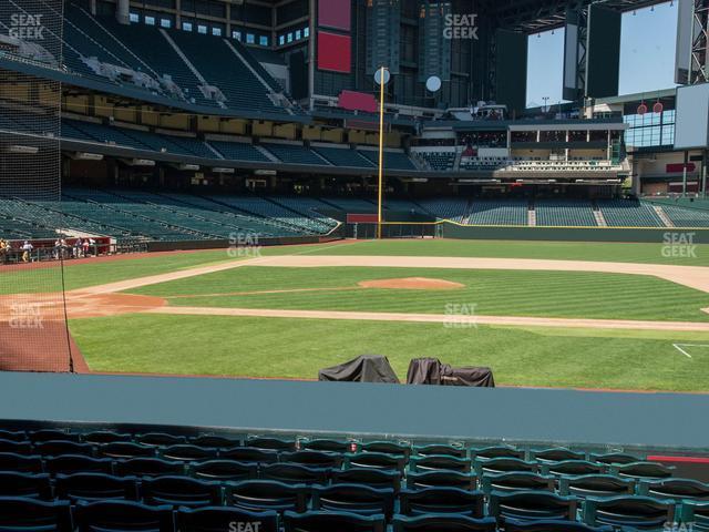 Seating view for Chase Field Section F