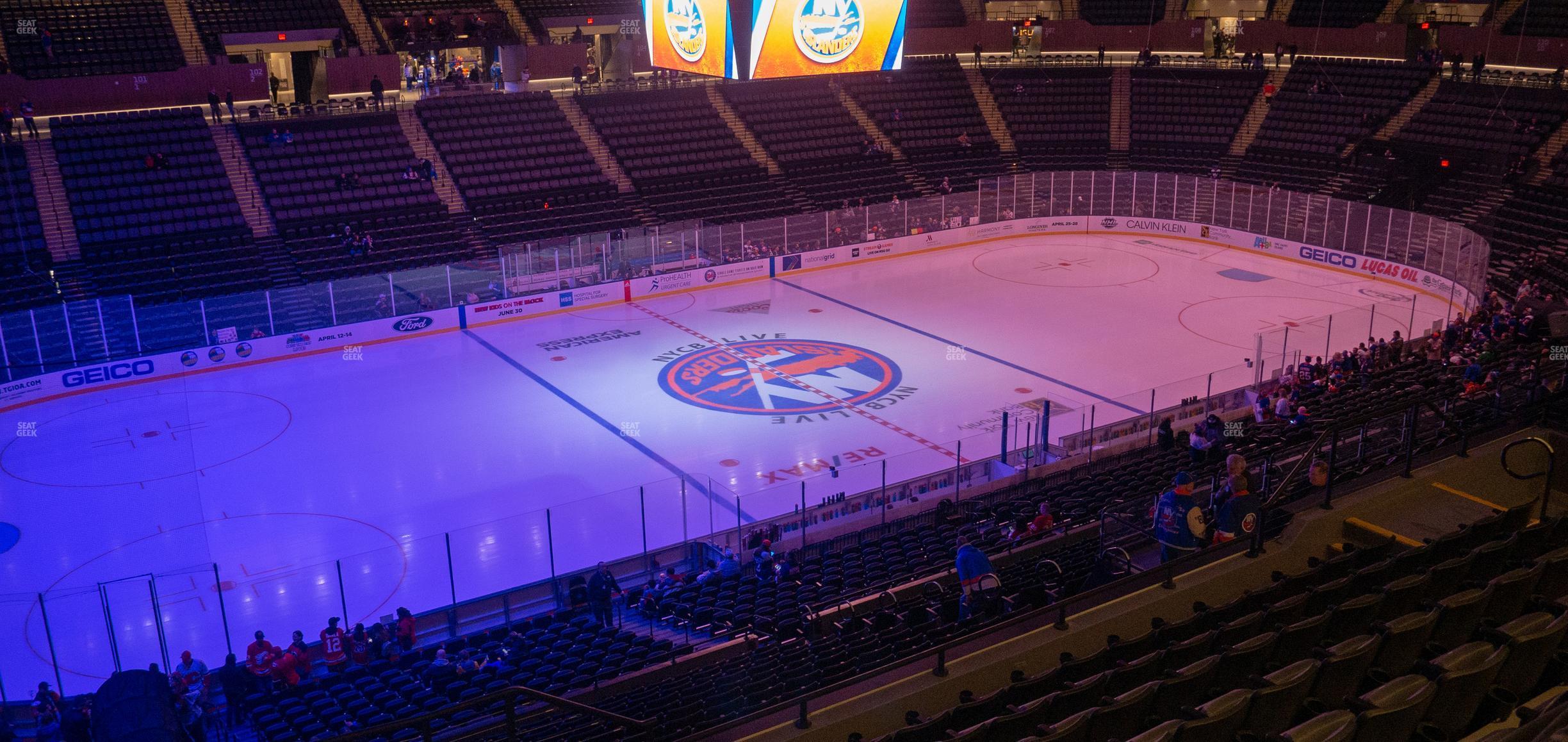 Seating view for Nassau Coliseum Section 226