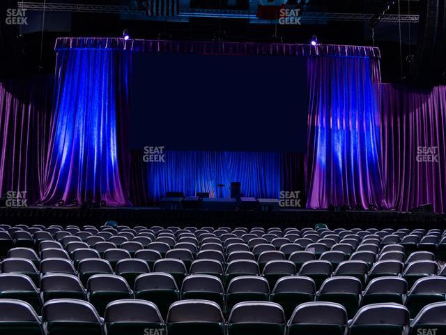 Seating view for Blue Arena at The Ranch Events Complex Section Floor Bbb