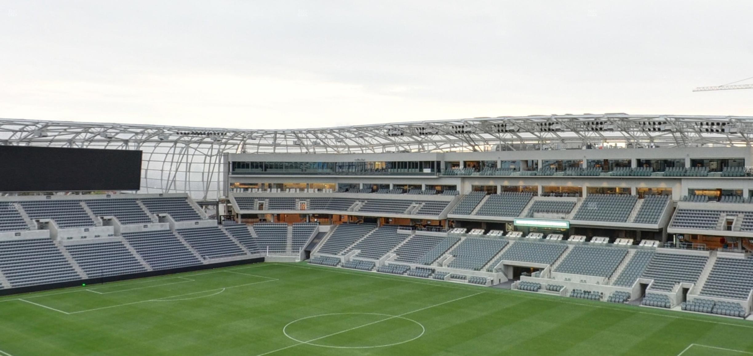 Seating view for BMO Stadium Section 208