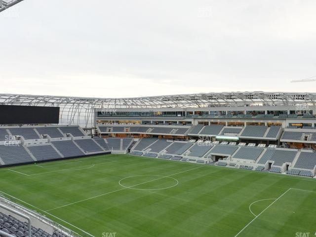 Seating view for BMO Stadium Section 208