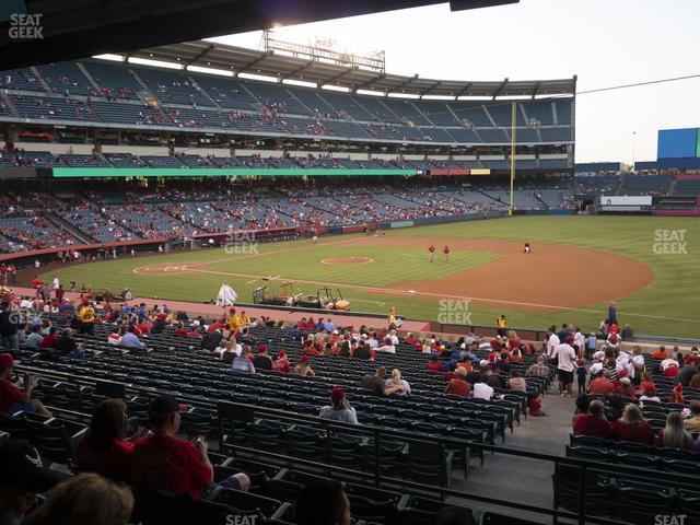 Seating view for Angel Stadium of Anaheim Section 225