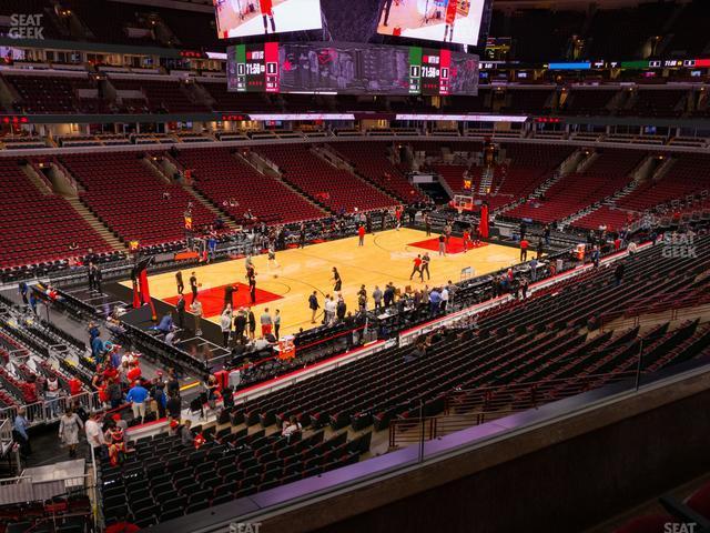 Seating view for United Center Section 204