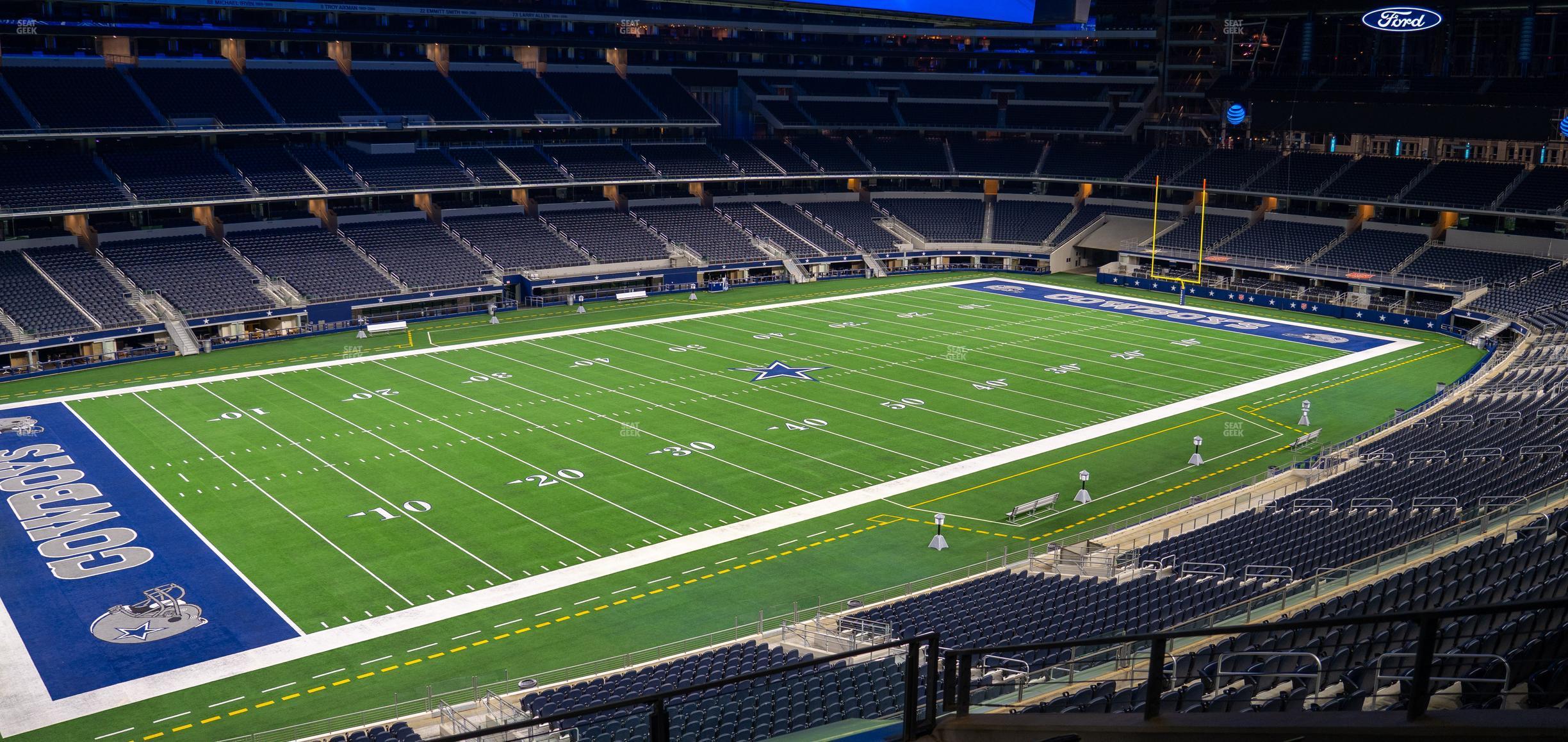 Seating view for AT&T Stadium Section 316