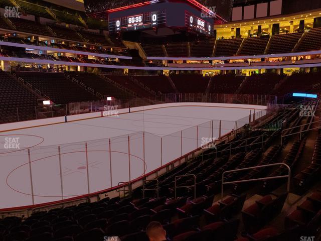 Seating view for Prudential Center Section 5