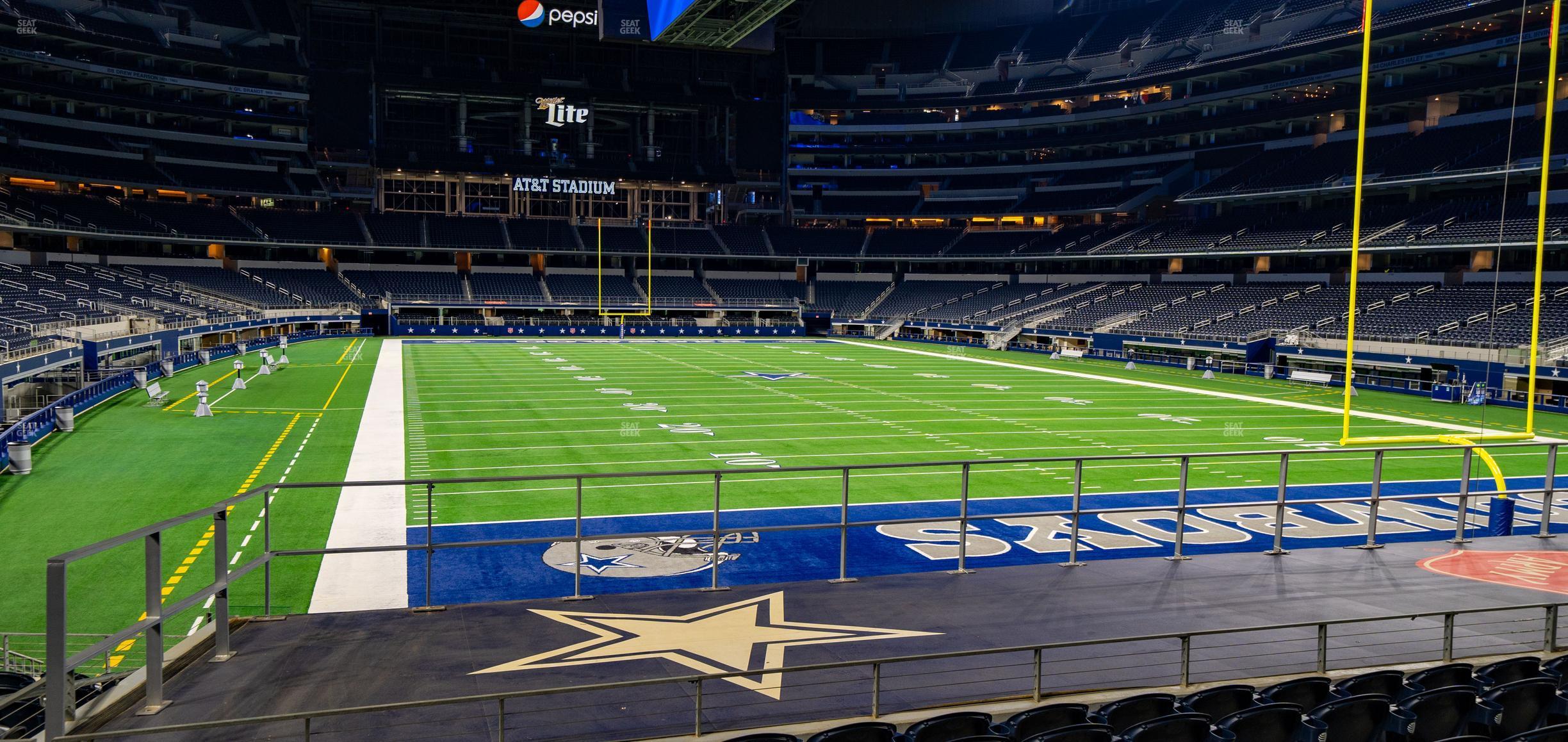 Seating view for AT&T Stadium Section 150