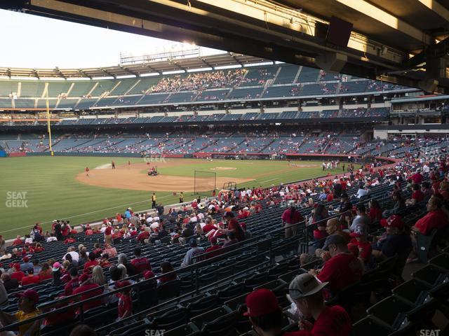 Seating view for Angel Stadium of Anaheim Section 207