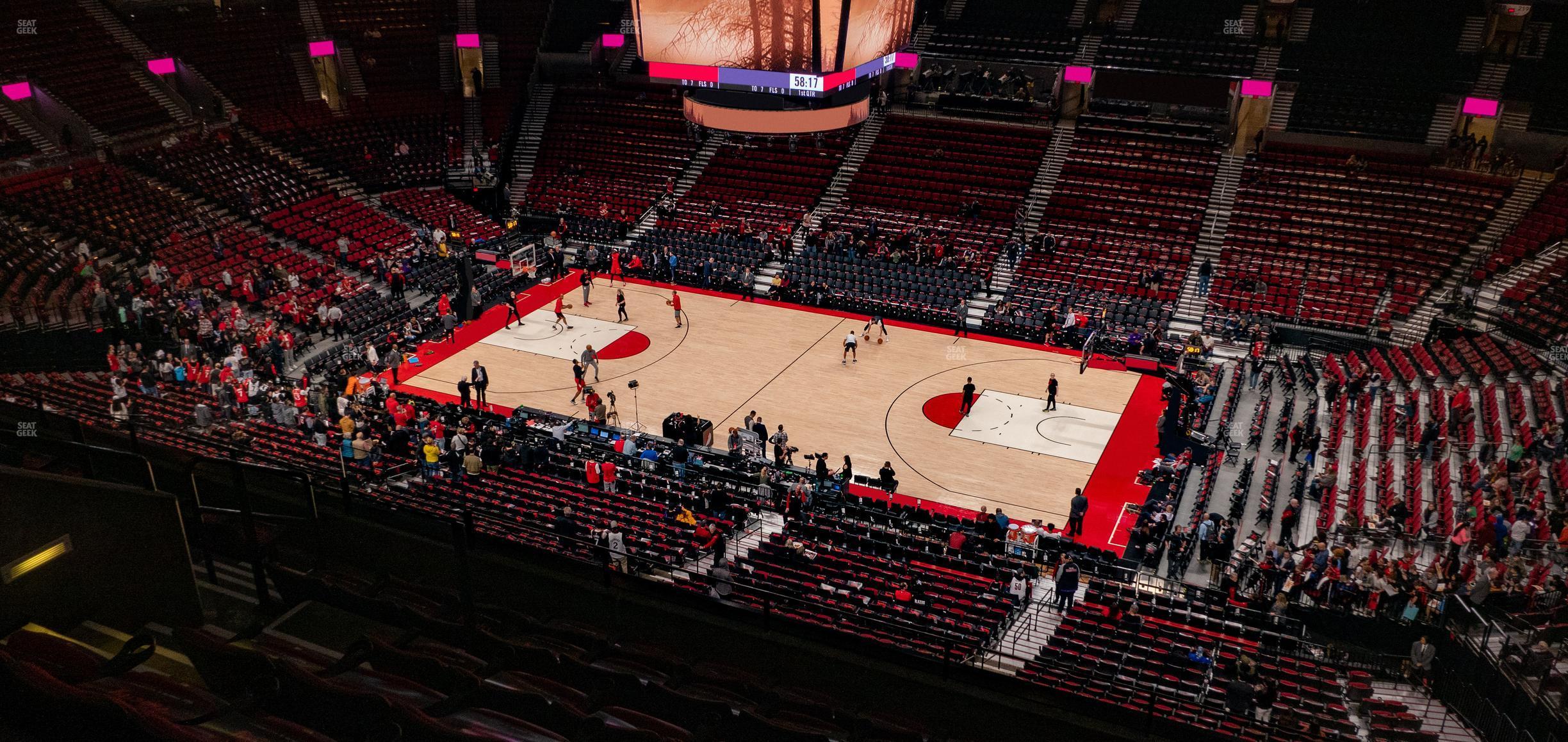 Seating view for Moda Center Section 333