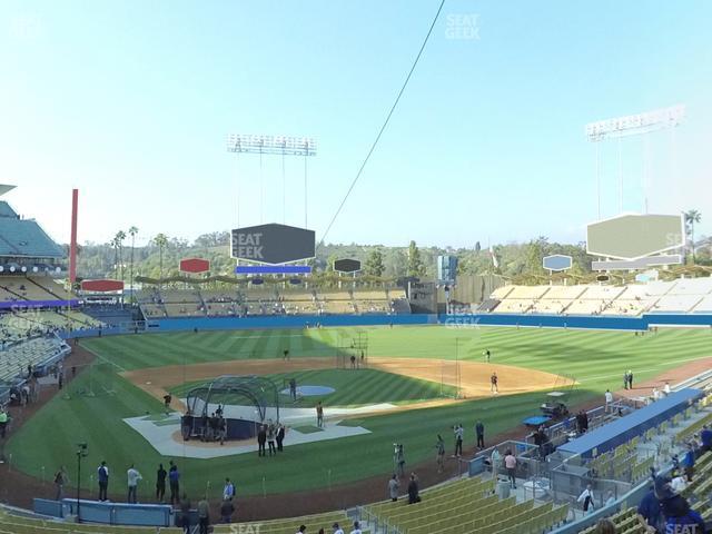 Seating view for Dodger Stadium Section 112 Lg