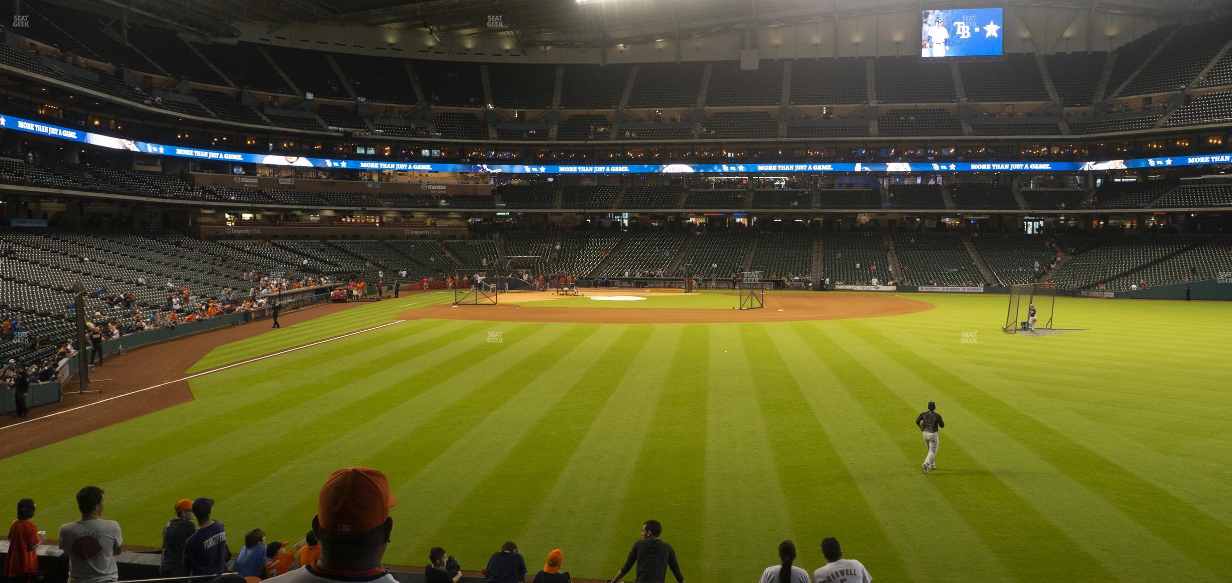 Seating view for Minute Maid Park Section 153