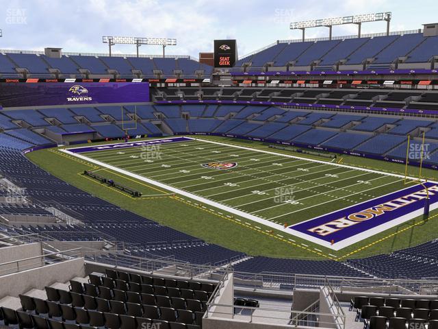 Seating view for M&T Bank Stadium Section Suite 400 A