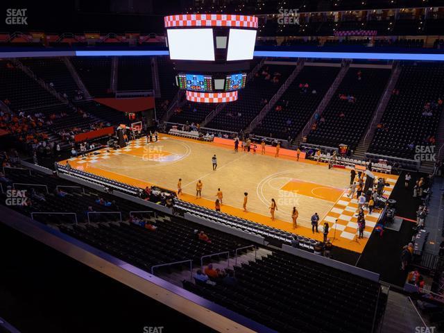 Seating view for Thompson-Boling Arena at Food City Center Section 218