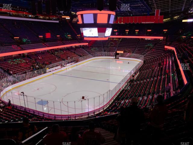 Seating view for Scotiabank Saddledome Section 221