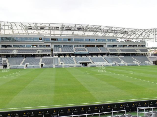 Seating view for BMO Stadium Section 115