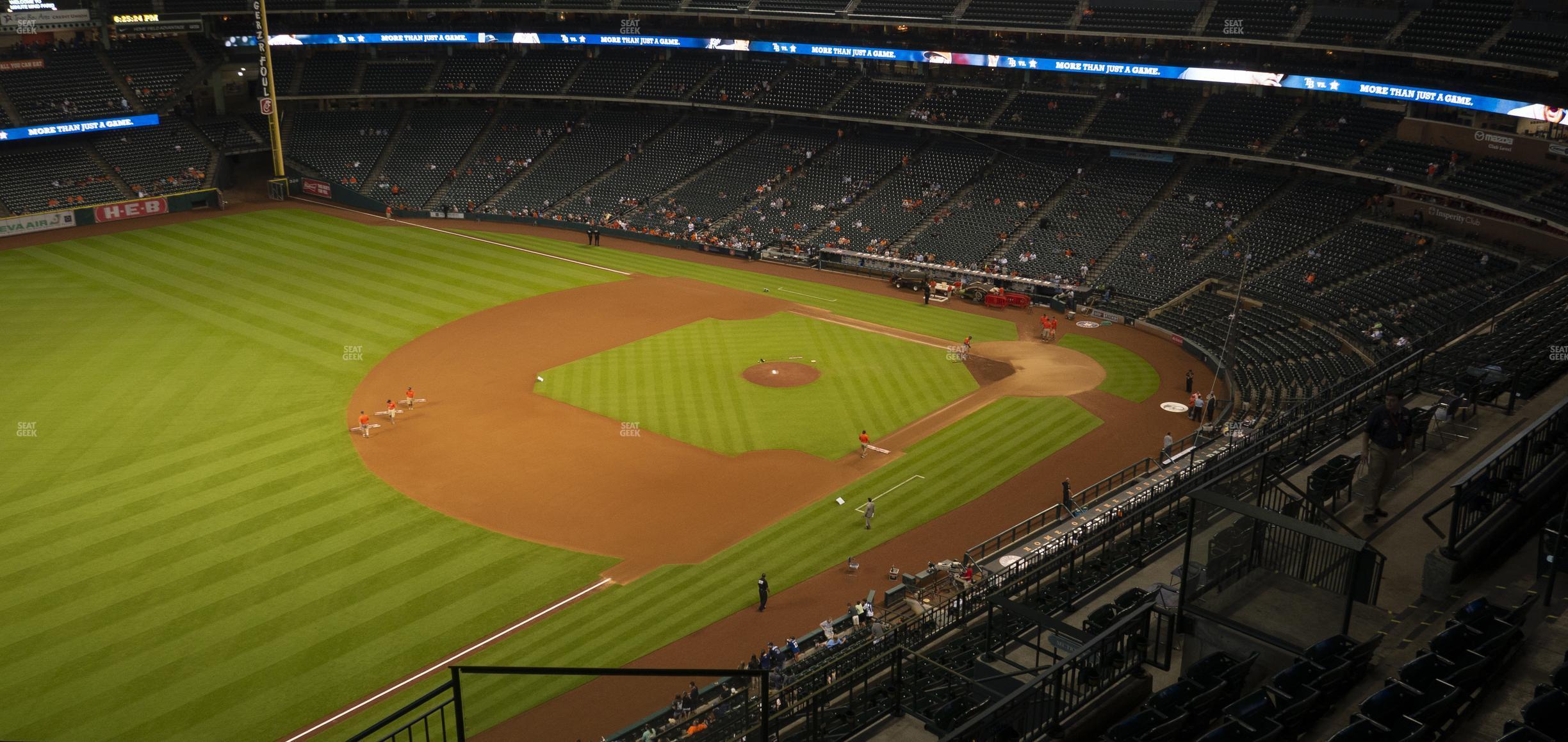 Seating view for Minute Maid Park Section 408