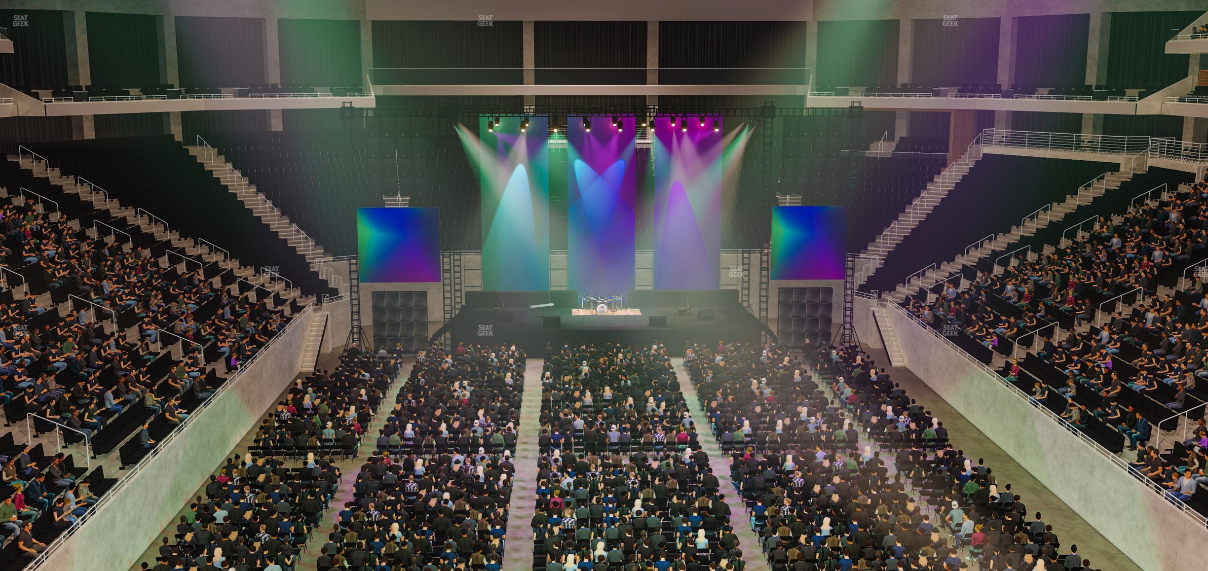 Seating view for Moody Center ATX Section Porch Suite 23