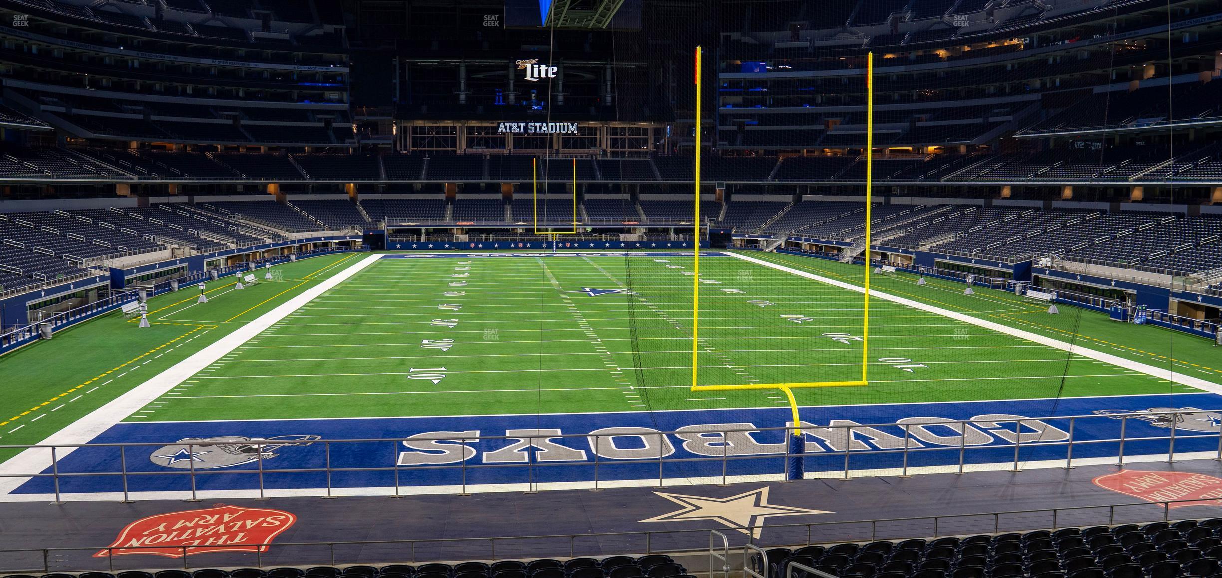 Seating view for AT&T Stadium Section Hall Of Fame Suite 220