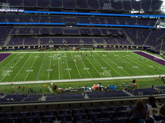 Seating view for U.S. Bank Stadium Section C 4