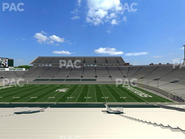 Seating view for Spartan Stadium (Michigan) Section 22