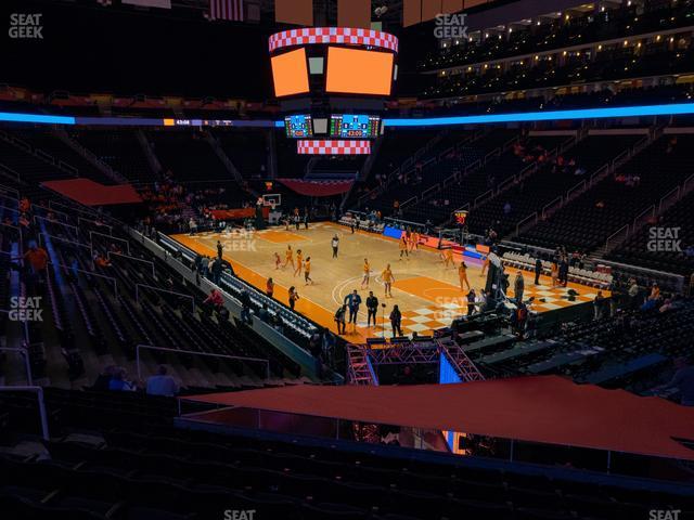 Seating view for Thompson-Boling Arena at Food City Center Section 116