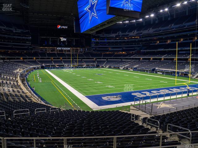 Seating view for AT&T Stadium Section Hall Of Fame Suite 223