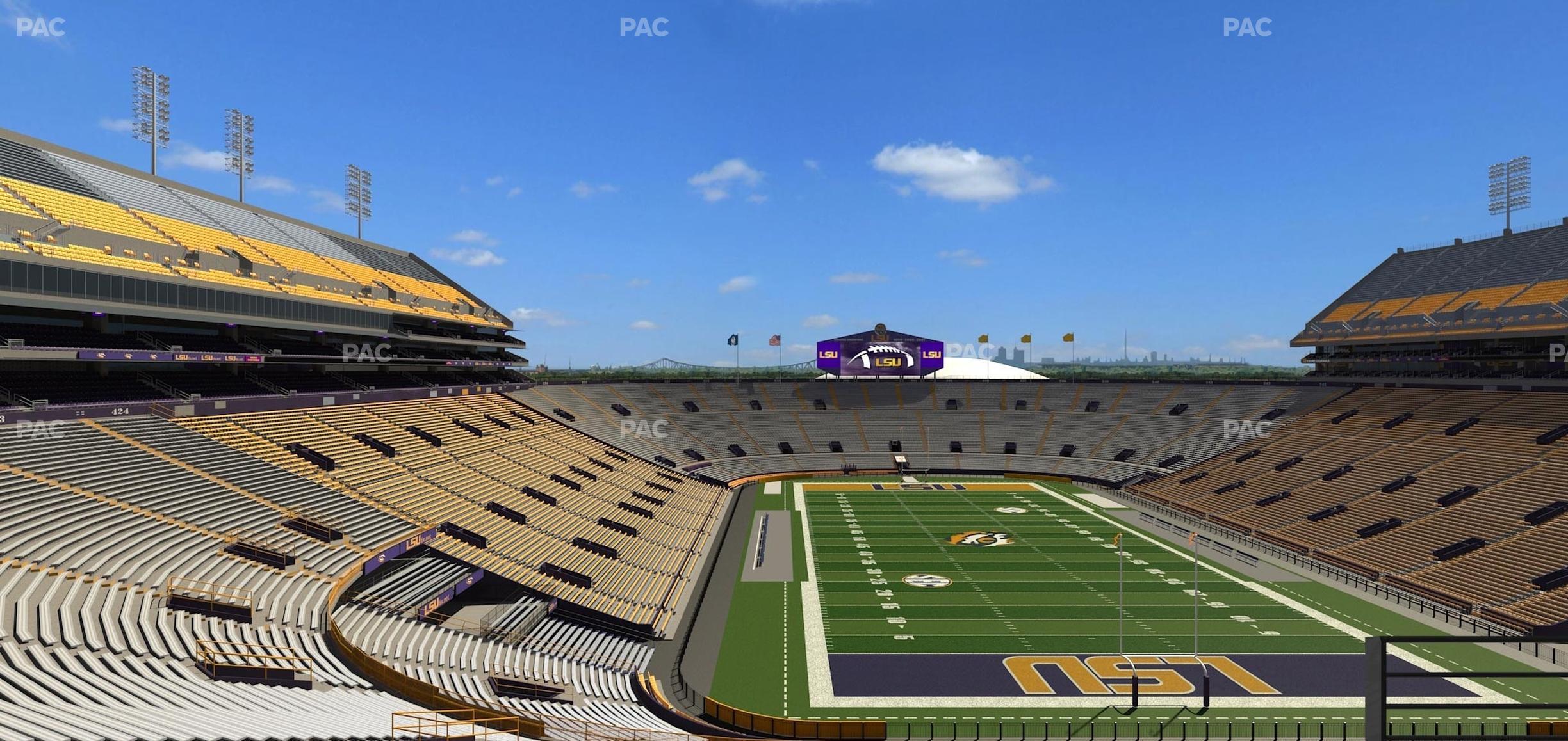 Seating view for Tiger Stadium Section Suite 160