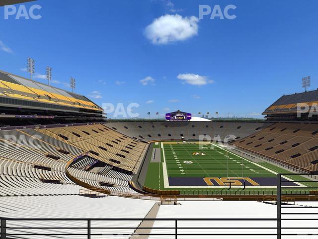 Seating view for Tiger Stadium Section Suite 160