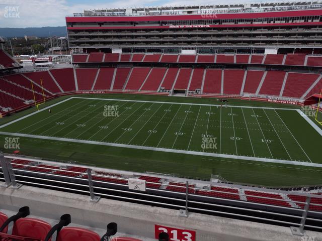 Seating view for Levi's Stadium Section 313