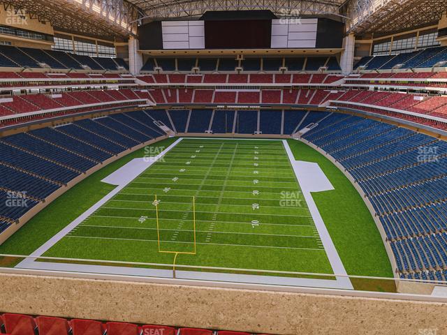 Seating view for NRG Stadium Section 520