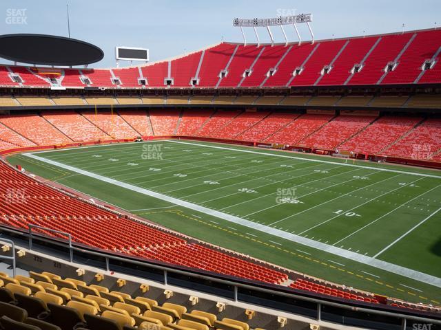 Seating view for GEHA Field at Arrowhead Stadium Section 219